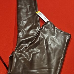 Joie Brown Faux Leather Leggings